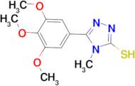 4-methyl-5-(3,4,5-trimethoxyphenyl)-4H-1,2,4-triazole-3-thiol