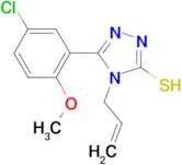 4-allyl-5-(5-chloro-2-methoxyphenyl)-4H-1,2,4-triazole-3-thiol