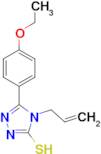 4-allyl-5-(4-ethoxyphenyl)-4H-1,2,4-triazole-3-thiol