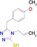 4-allyl-5-(4-methoxybenzyl)-4H-1,2,4-triazole-3-thiol