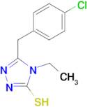 5-(4-chlorobenzyl)-4-ethyl-4H-1,2,4-triazole-3-thiol