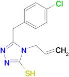 4-allyl-5-(4-chlorobenzyl)-4H-1,2,4-triazole-3-thiol