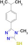 5-(4-isopropylphenyl)-4-methyl-4H-1,2,4-triazole-3-thiol