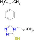 4-allyl-5-(4-isopropylphenyl)-4H-1,2,4-triazole-3-thiol