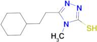 5-(2-cyclohexylethyl)-4-methyl-4H-1,2,4-triazole-3-thiol