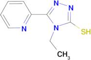 4-ethyl-5-pyridin-2-yl-4H-1,2,4-triazole-3-thiol