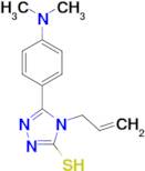 4-allyl-5-[4-(dimethylamino)phenyl]-4H-1,2,4-triazole-3-thiol