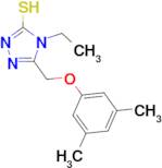 5-[(3,5-dimethylphenoxy)methyl]-4-ethyl-4H-1,2,4-triazole-3-thiol