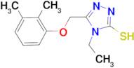 5-[(2,3-dimethylphenoxy)methyl]-4-ethyl-4H-1,2,4-triazole-3-thiol