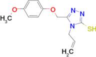 4-allyl-5-[(4-methoxyphenoxy)methyl]-4H-1,2,4-triazole-3-thiol