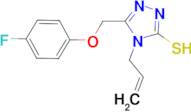 4-allyl-5-[(4-fluorophenoxy)methyl]-4H-1,2,4-triazole-3-thiol