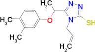 4-allyl-5-[1-(3,4-dimethylphenoxy)ethyl]-4H-1,2,4-triazole-3-thiol