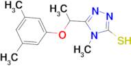 5-[1-(3,5-dimethylphenoxy)ethyl]-4-methyl-4H-1,2,4-triazole-3-thiol