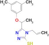 4-allyl-5-[1-(3,5-dimethylphenoxy)ethyl]-4H-1,2,4-triazole-3-thiol