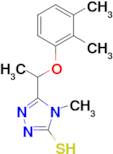 5-[1-(2,3-dimethylphenoxy)ethyl]-4-methyl-4H-1,2,4-triazole-3-thiol