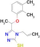 4-allyl-5-[1-(2,3-dimethylphenoxy)ethyl]-4H-1,2,4-triazole-3-thiol