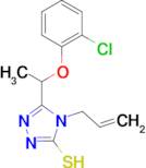 4-allyl-5-[1-(2-chlorophenoxy)ethyl]-4H-1,2,4-triazole-3-thiol