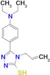 4-allyl-5-[4-(diethylamino)phenyl]-4H-1,2,4-triazole-3-thiol