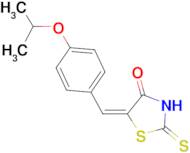 (5E)-5-(4-isopropoxybenzylidene)-2-mercapto-1,3-thiazol-4(5H)-one