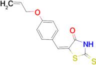 (5E)-5-[4-(allyloxy)benzylidene]-2-mercapto-1,3-thiazol-4(5H)-one