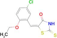 (5E)-5-(5-chloro-2-ethoxybenzylidene)-2-mercapto-1,3-thiazol-4(5H)-one