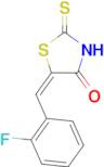 (5E)-5-(2-fluorobenzylidene)-2-mercapto-1,3-thiazol-4(5H)-one