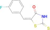 (5E)-5-(3-fluorobenzylidene)-2-mercapto-1,3-thiazol-4(5H)-one