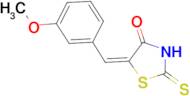 (5E)-2-mercapto-5-(3-methoxybenzylidene)-1,3-thiazol-4(5H)-one