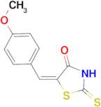 (5E)-2-mercapto-5-(4-methoxybenzylidene)-1,3-thiazol-4(5H)-one