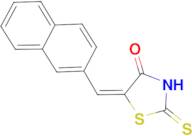 (5E)-2-mercapto-5-(2-naphthylmethylene)-1,3-thiazol-4(5H)-one