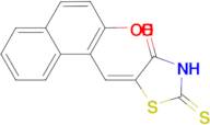 (5E)-5-[(2-hydroxy-1-naphthyl)methylene]-2-mercapto-1,3-thiazol-4(5H)-one