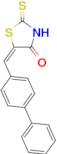 (5E)-5-(biphenyl-4-ylmethylene)-2-mercapto-1,3-thiazol-4(5H)-one