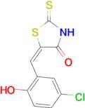 (5E)-5-(5-chloro-2-hydroxybenzylidene)-2-mercapto-1,3-thiazol-4(5H)-one