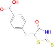 4-[(E)-(2-Mercapto-4-oxo-1,3-thiazol-5(4H)-ylidene)methyl]benzoic acid