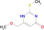 6-(methoxymethyl)-2-(methylthio)pyrimidin-4(3H)-one