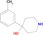 4-(3-methylphenyl)piperidin-4-ol