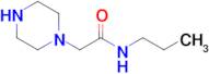 2-piperazin-1-yl-N-propylacetamide