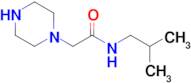 N-isobutyl-2-piperazin-1-ylacetamide