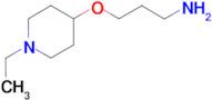 3-[(1-ethylpiperidin-4-yl)oxy]propan-1-amine