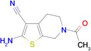 6-acetyl-2-amino-4,5,6,7-tetrahydrothieno[2,3-c]pyridine-3-carbonitrile