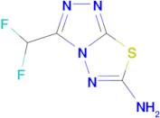 3-(difluoromethyl)[1,2,4]triazolo[3,4-b][1,3,4]thiadiazol-6-amine