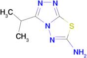 3-isopropyl[1,2,4]triazolo[3,4-b][1,3,4]thiadiazol-6-amine