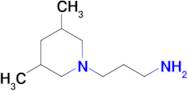 3-(3,5-dimethylpiperidin-1-yl)propan-1-amine