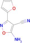 5-amino-3-(2-furyl)isoxazole-4-carbonitrile