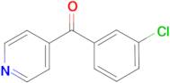 (3-chlorophenyl)(pyridin-4-yl)methanone