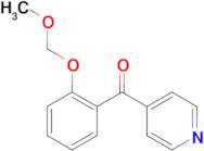 [2-(methoxymethoxy)phenyl](pyridin-4-yl)methanone