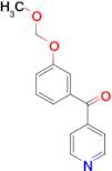 [3-(methoxymethoxy)phenyl](pyridin-4-yl)methanone