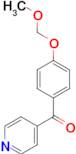 [4-(methoxymethoxy)phenyl](pyridin-4-yl)methanone