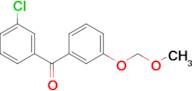 (3-chlorophenyl)[3-(methoxymethoxy)phenyl]methanone