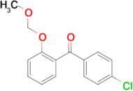 (4-chlorophenyl)[2-(methoxymethoxy)phenyl]methanone